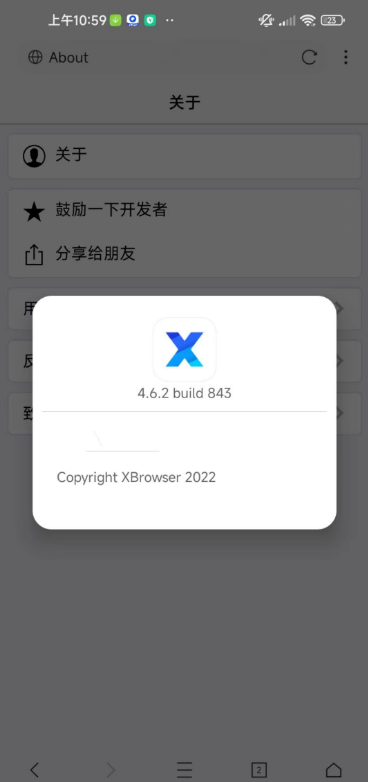 X浏览器v4.6.2 (843)谷歌商店版